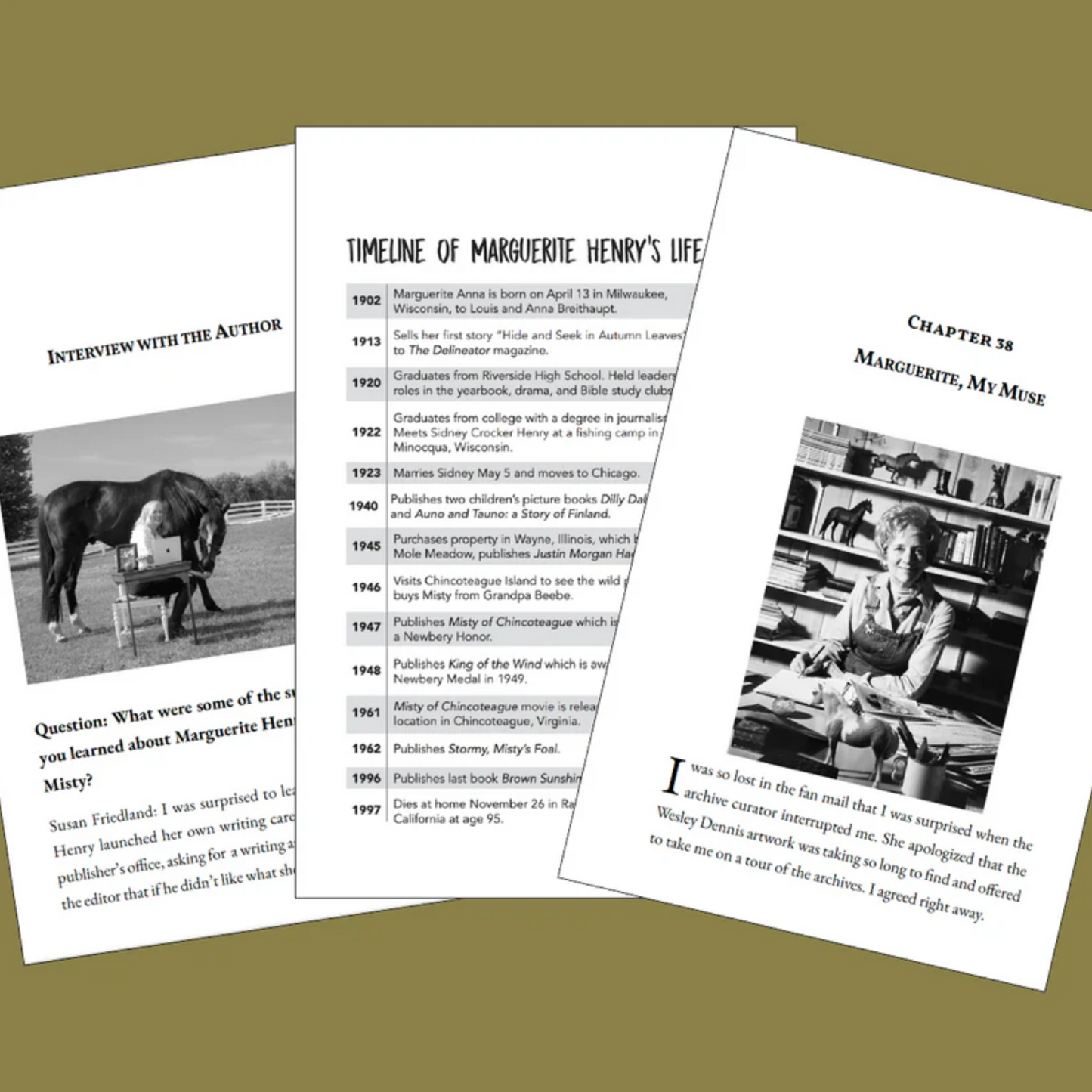 Young Reader Edition: Marguerite, Misty and Me