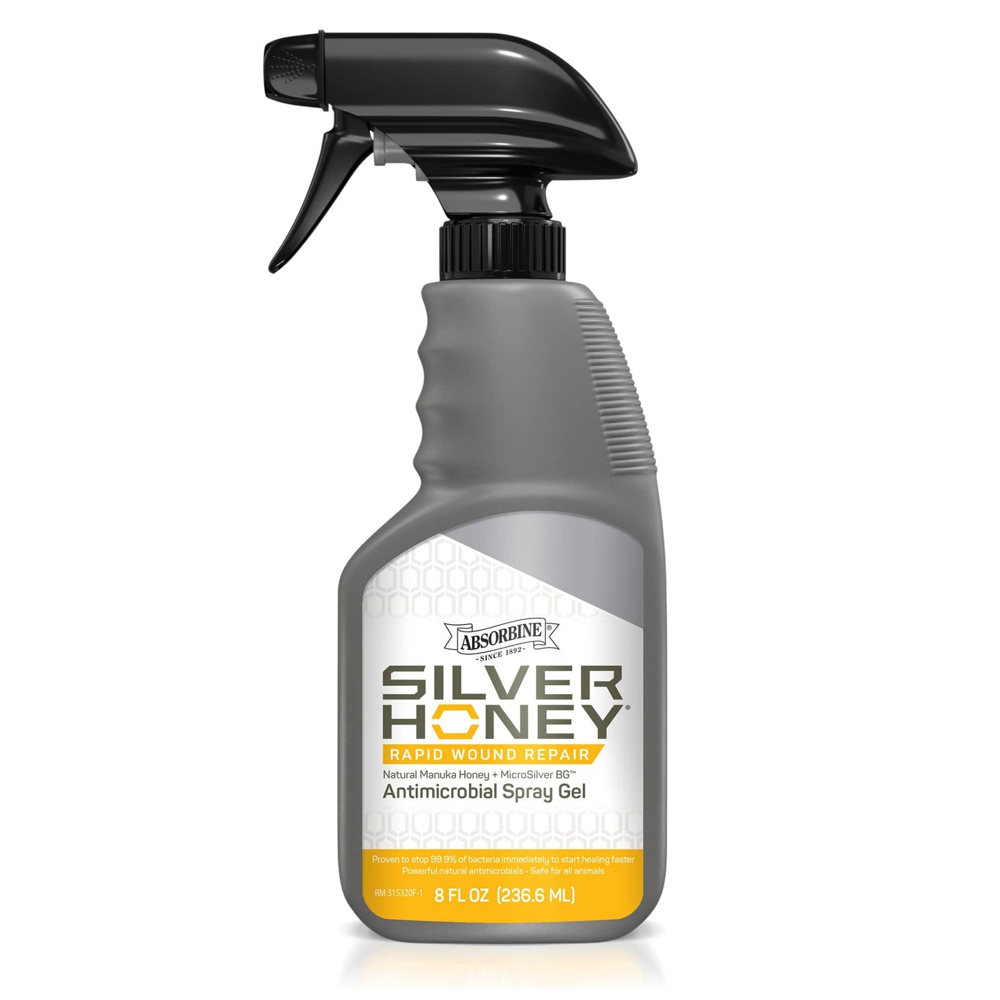 Absorbine Silver Honey Rapid Wound Repair Spray Gel 8oz