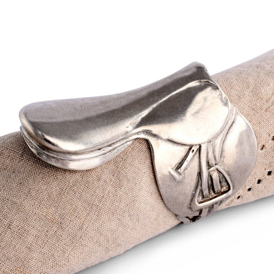 Vagabond House Bit Pewter Napkin Ring